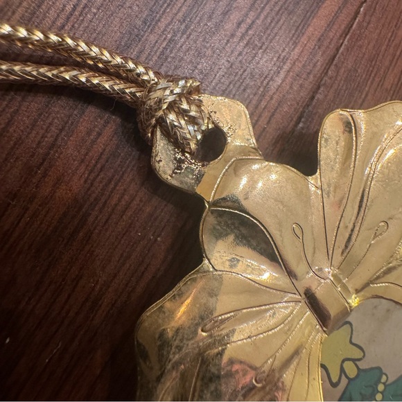 Vintage 1988 Mickey Mouse Disney Brass Christmas Ornament - Picture 7 of 7